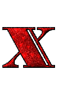 Immagine lettera X 