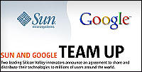 Sun e Google