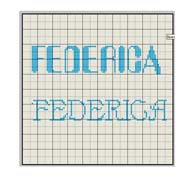 Schema nome Federica