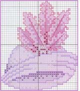 Schema punto croce Cappello 04