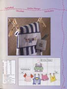 Schema punto croce Panni Stesi 12