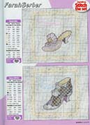 Schema punto croce Scarpe 48