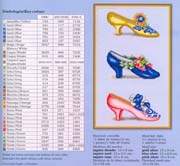 Schema punto croce Scarpe 53