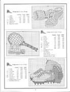 Schema punto croce Scarpe Sportive
