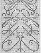 Schema punto croce Albero Natale Strano-2