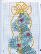 Schema punto croce Albero Natalizio 2