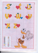 Schema alfabeto  Donald 2