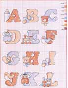 Schema alfabeto  Beb&egrave; 1