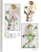 Schema punto croce alfabeto angioletto 4