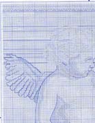 Schema punto croce Angelo Violino 2