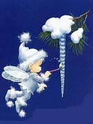 Schema punto croce Angioletto 2a