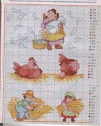 Schema punto croce Campestre 2