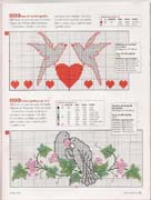 Schema punto croce Combi Innamorati