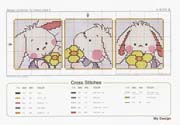 Schema punto croce Coniglietto 10