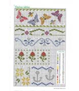 Schema punto croce farfalle2