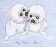 Schema punto croce Foche 01