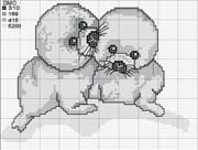 Schema punto croce fochette