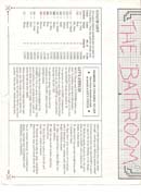 Schema punto croce Maiale Bagno 03