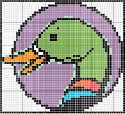 Schema punto croce oxa grande