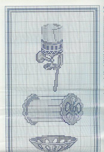 Schema punto croce Accesorios 02