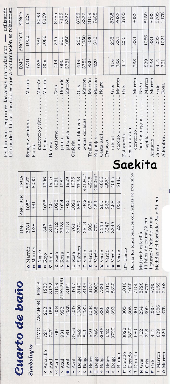 Schema punto croce Bagno Marone 04