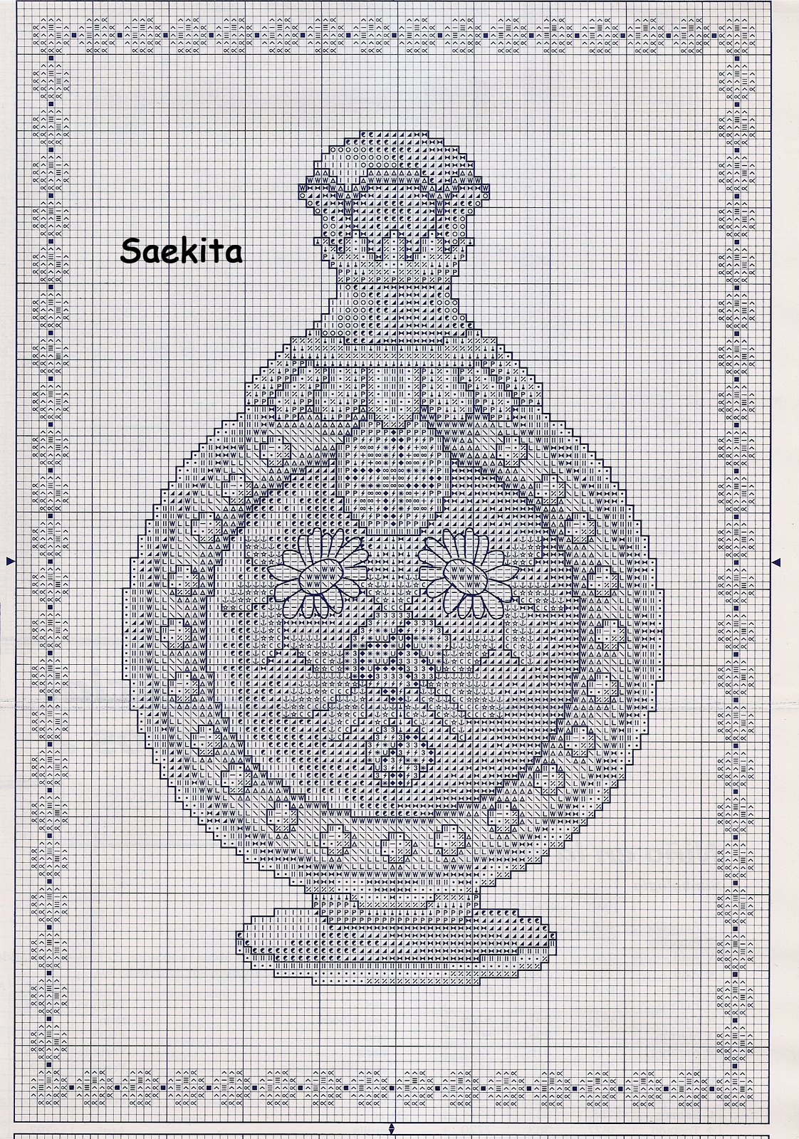 Schema punto croce Frasco De Colonia 02