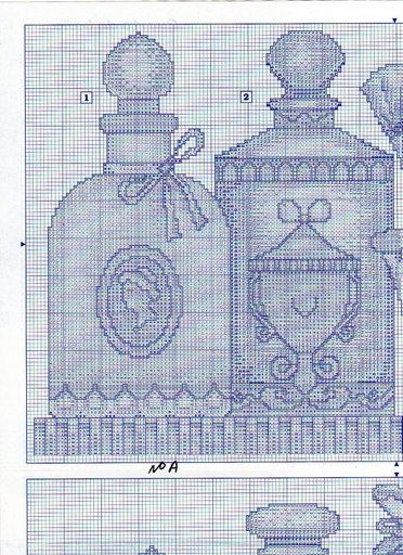 Schema punto croce Profumi 29