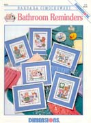 Schema punto croce Bathroom Reminder 01