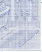 Schema punto croce Vasca Da Bagno 14