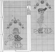 Schema punto croce Wc 03
