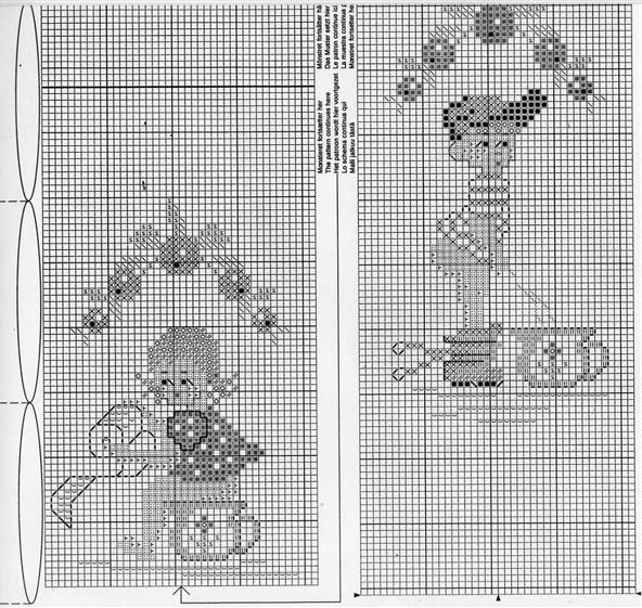Schema punto croce Wc 03