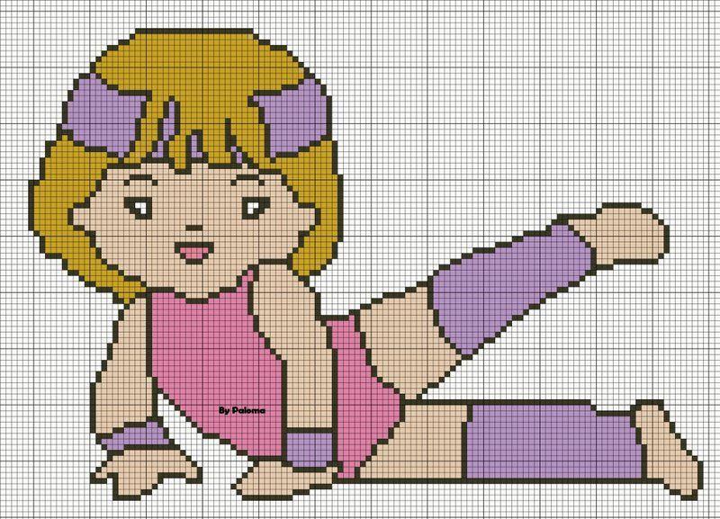 Schema punto croce Riscaldamento