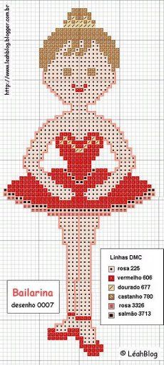 Schema punto croce Rossa