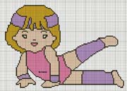 Schema punto croce Riscaldamento