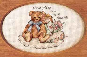 Schema punto croce Amici