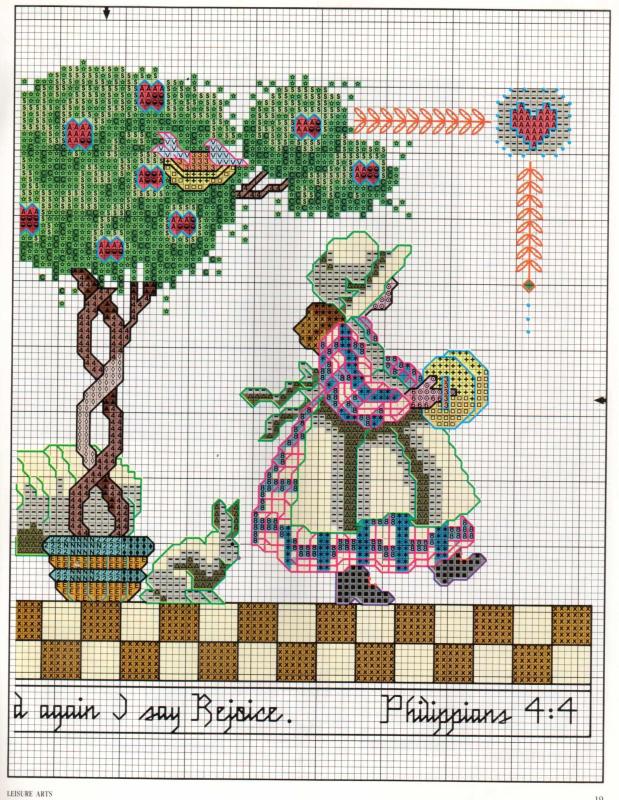 Schema punto croce Anteriore 4