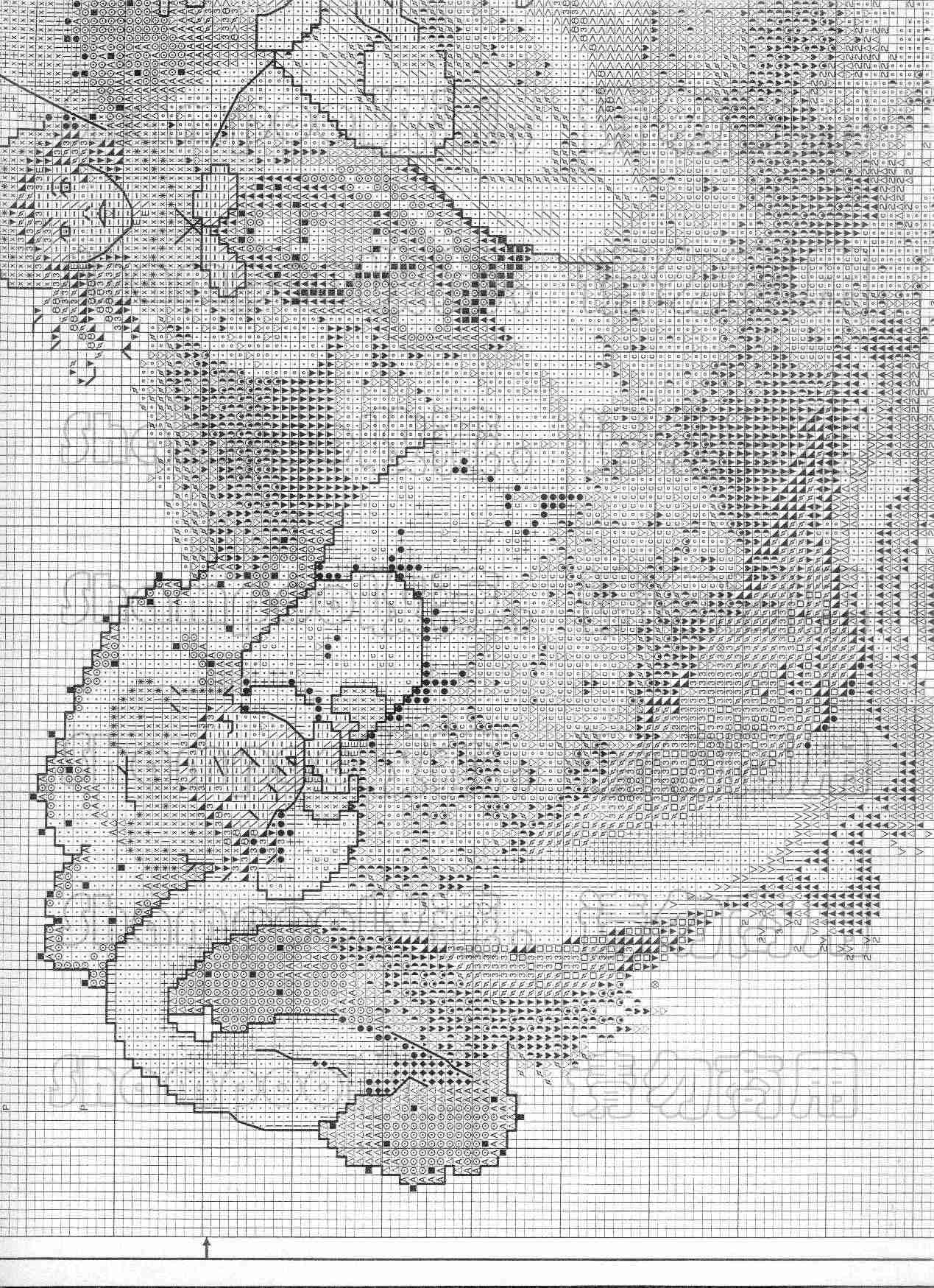 Schema punto croce Baby Boat 3