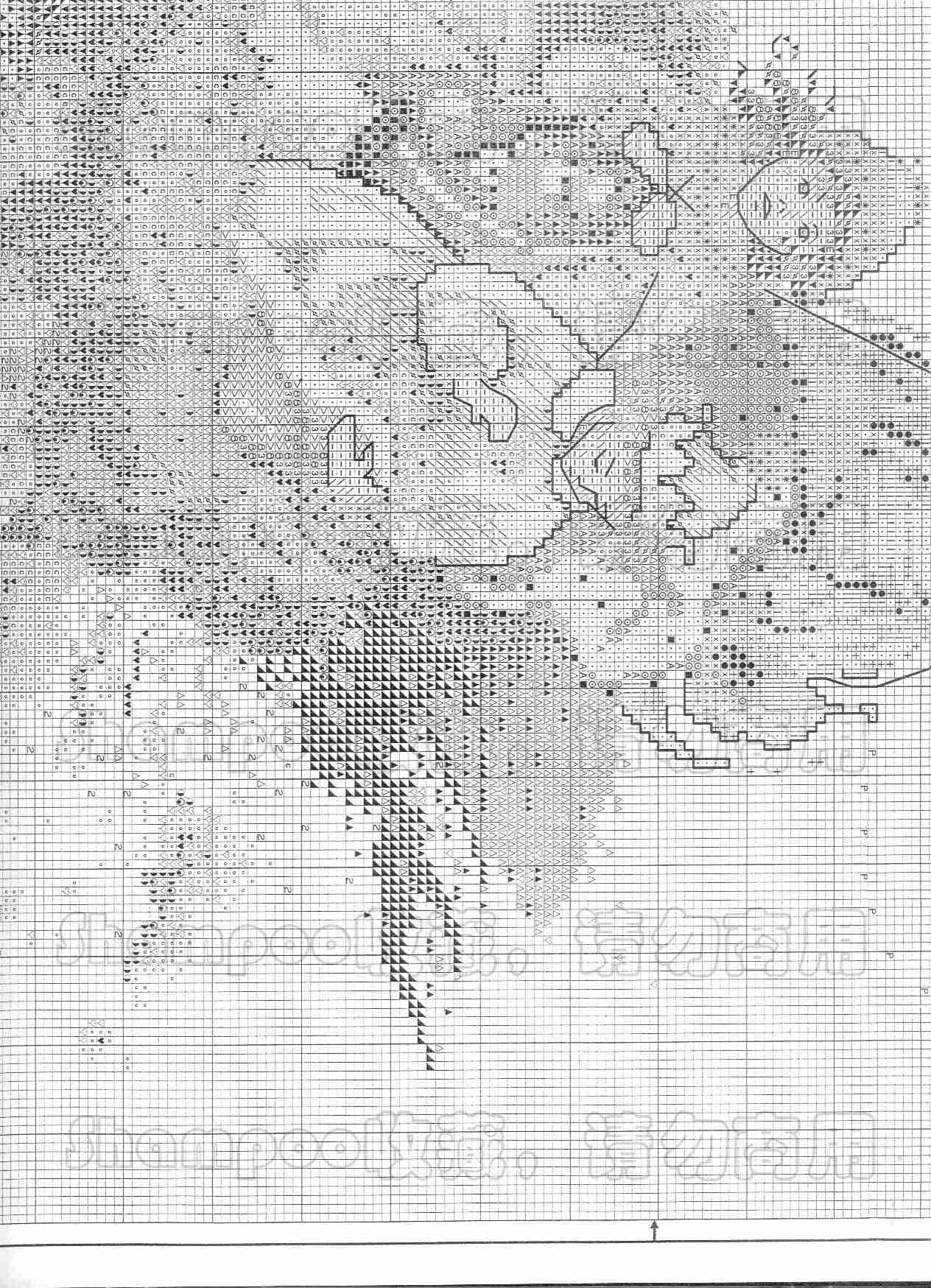 Schema punto croce Baby Boat 6