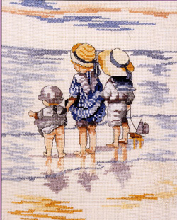 Schema punto croce Baby First Dip 1