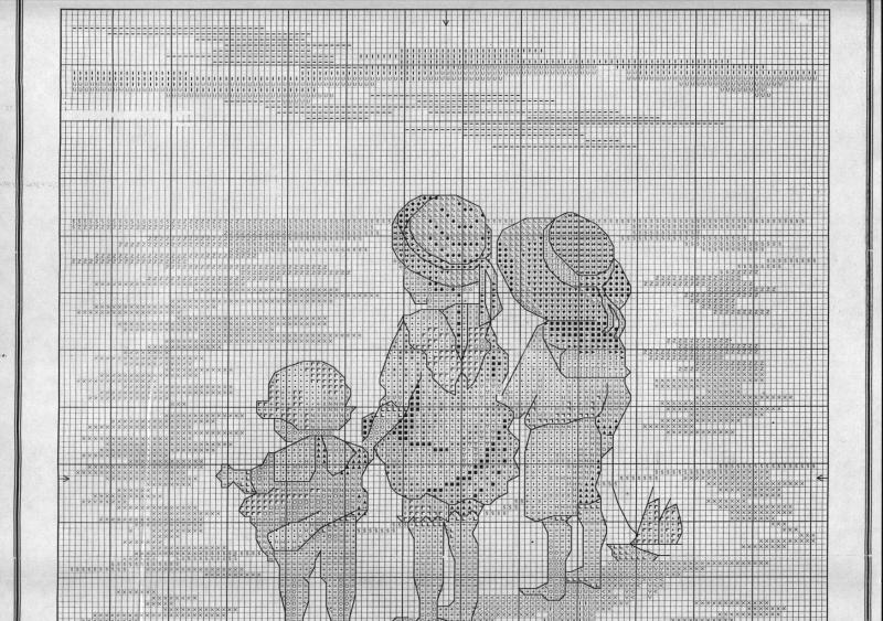 Schema punto croce Baby First Dip 3