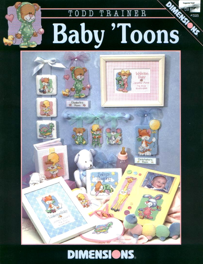 Schema punto croce Baby Toons 1