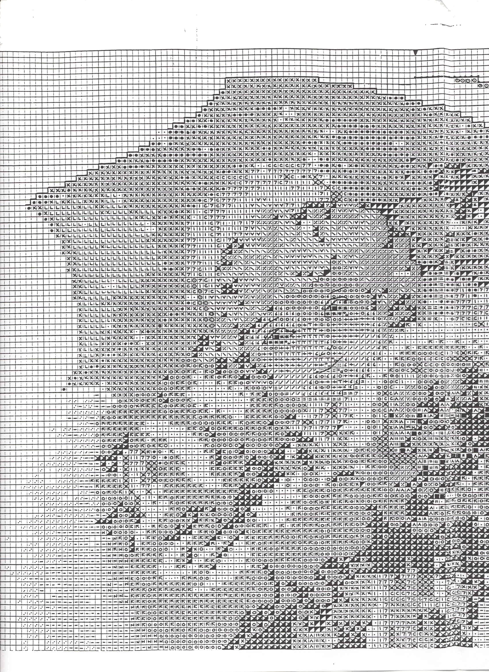 Schema punto croce Baby Winter 2