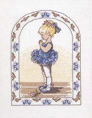 Schema punto croce Ballerina