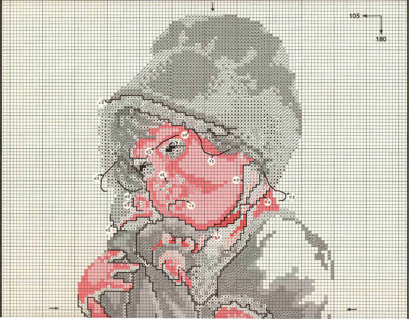 Schema punto croce Betsy 2