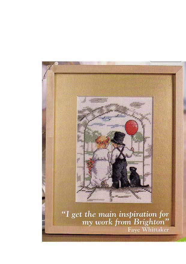 Schema punto croce Bimbi Sposi 1a