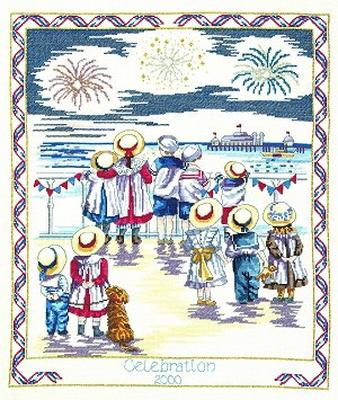 Schema punto croce Celebrazione 1