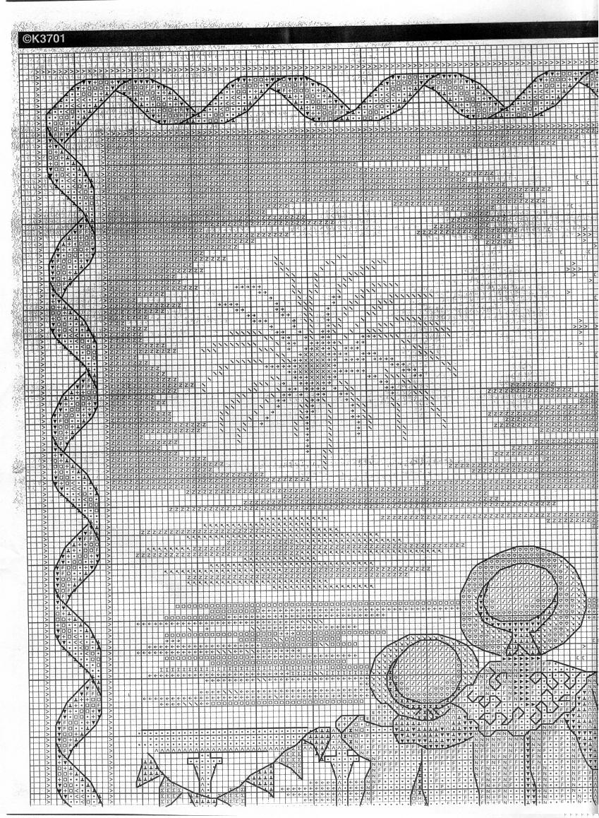 Schema punto croce Celebrazione 11