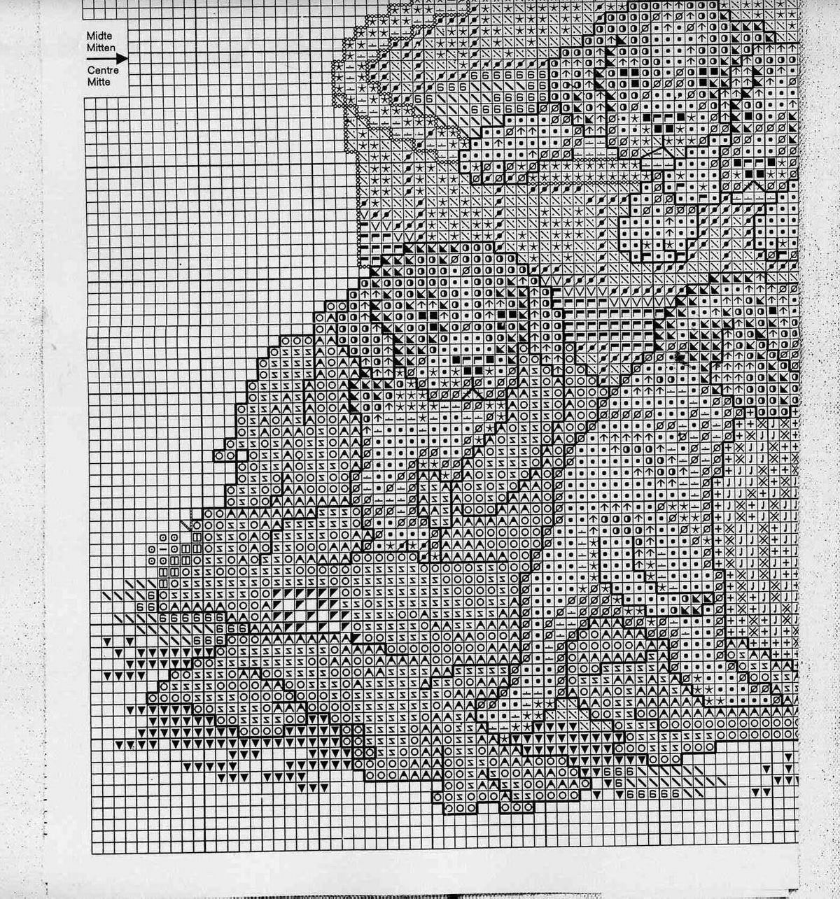 Schema punto croce Clara Wever 3