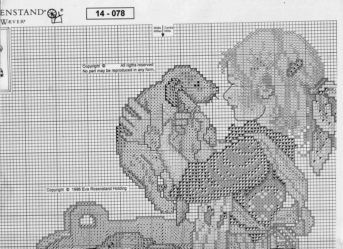 Schema punto croce Clara Wever 4
