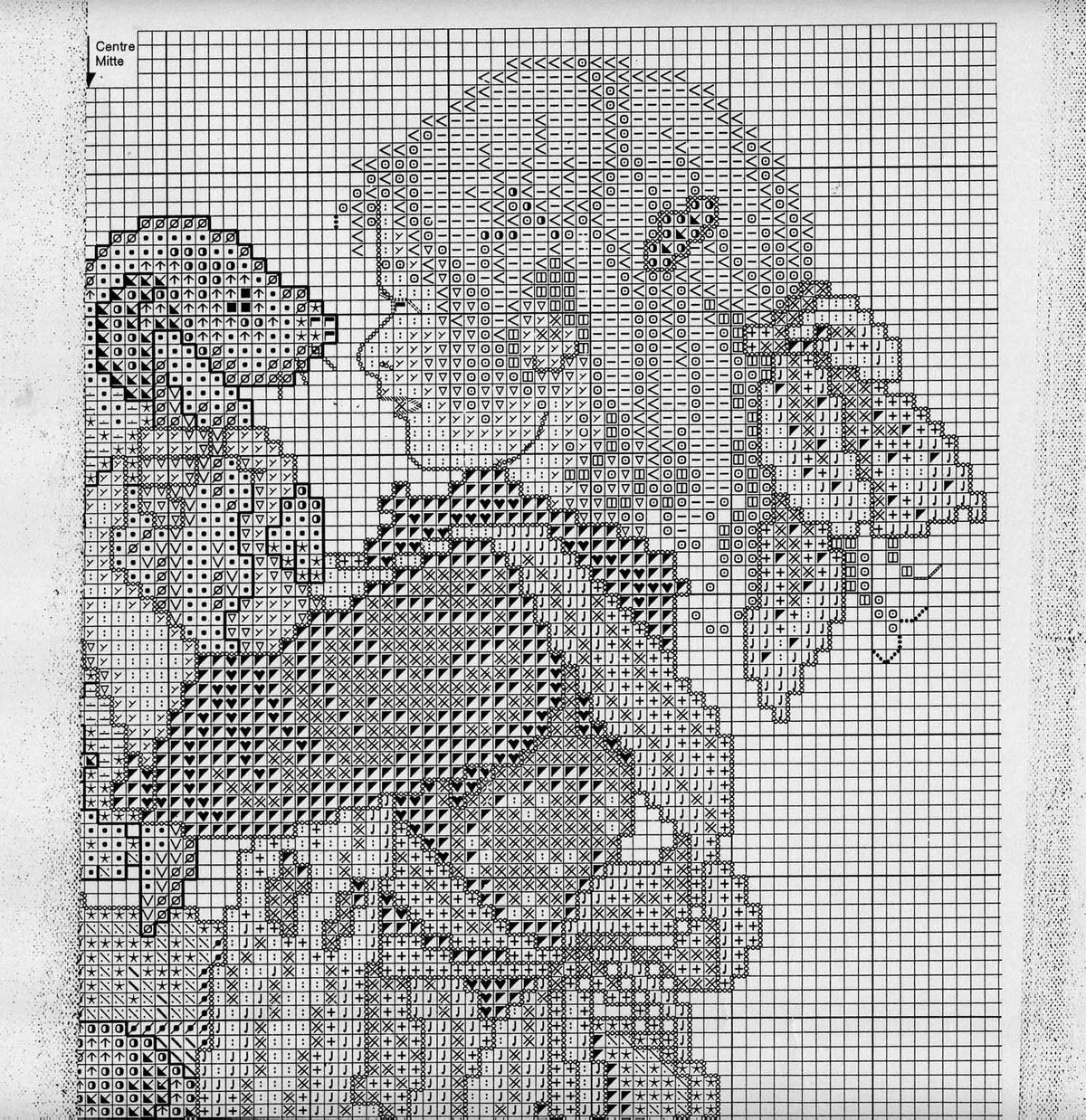 Schema punto croce Clara Wever 6